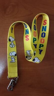 Snoopy Lanyard Say It Loud, Say It Yellow, Say It Snoopy!